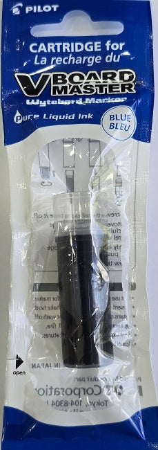 Pilot, V Board Master, Wyteboard Marker, Medium, Chisel Tip, Refillable, Blue