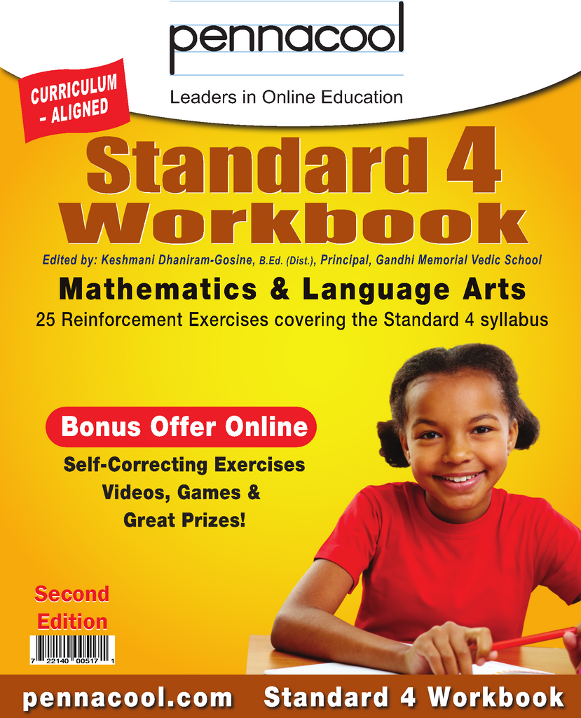 Standard 4 Workbook BY PENNACOOL - Charrans.com