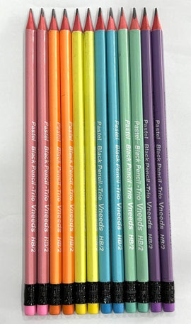 VN Triangular HB Pencil, Assorted Colours, Single Pencil