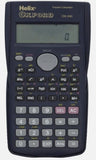 Helix Oxford Calculator Scientific 240 Functions with Protective Cover, Navy Blue, Single Unit