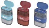 Helix Oxford, Eraser & Sharpener 2-Hole, PVC Free, DUO, Assorted