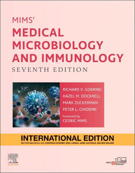 Mims' Medical Microbiology and Immunology, International Edition, 6ed, BY H. Goering, Dockrell, Zuckerman, Chiodini