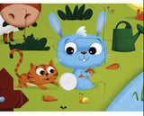 Janod Tactile Farm Animal Jigsaw Puzzle, 20 piece