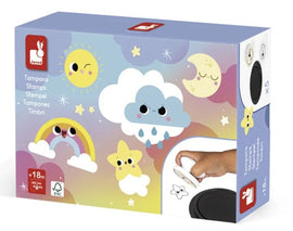 Janod Wooden Dream Stamp, Collection of 5 Stamps