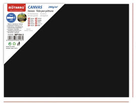 Motarro Black Canvas, 30 x 40cm