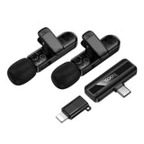L20A Fair dual-mic wireless microphone(iP/Type-C)