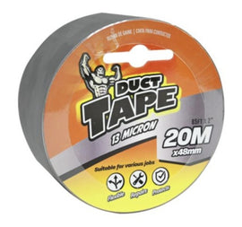 Duct Tape, 85ft x 2", 20m, 1 Roll