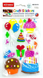 Craft Stickers, Birthday Party