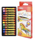 Deli Oil Pastel, 12 Colours