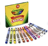 Crayola Crayons in Tuck Box, 12pc