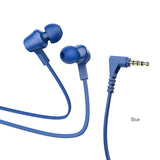 Hoco M86 Oceanic Universal Earphones With Mic, Blue