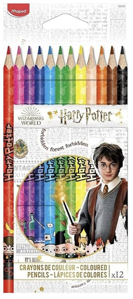 Harry Potter Coloured Pencils, 12ct
