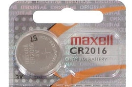 Maxell 3V Lithium Battery, CR2016, Single