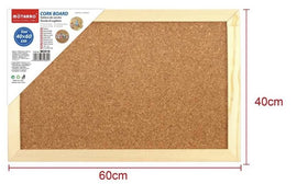 Cork Board, in Wooden Frame 40cm x 60cm