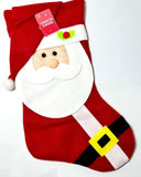 Christmas Stocking with Santa Hat or Snowman