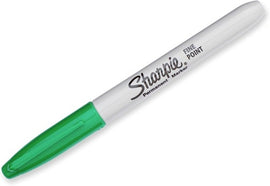 Sharpie, Permanent Marker, Fine Point, Green