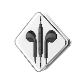 Hoco M55 Memory Sound Wire Control Earphones With Mic, Black