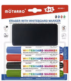 Whiteboard Marker Set with Eraser, 5pc