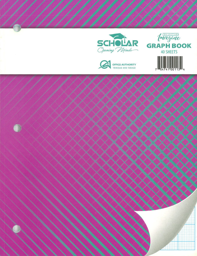 Scholar, Graph Book (40 sheets) - Charrans.com
