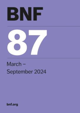 British National Formulary (BNF) 87, March 2024-September 2024