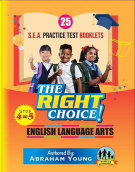 The Right Choice, 25 Practice Test Booklets in English Language Arts BY Abraham Young