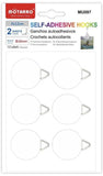Mot Self-Adhesive Hooks, 12 hooks