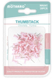 Motarro Push Pin / Thumb Tacks, Pastel Colours, 35pc