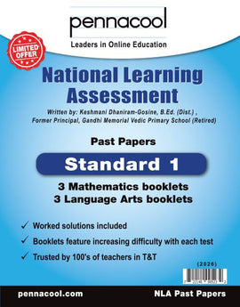Pennacool National Learning Assessment Past Papers Standard 1 BY Keshmani Dhaniram-Gosine