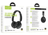Hoco W66 Wave BT Headphones, Black