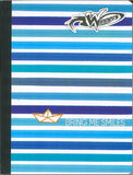Composition Notebook 9.76"x7.5" Ruled & Lined, 170pgs, Assorted Patterns, Single