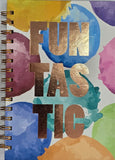 Funtastic Lined Spiral Journal, Hardcover, Assorted Patterns