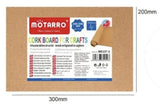 Motarro Cork Board for Craft, 200x300mm