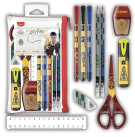 Harry Potter Stationery Set with Pencil Case, 10 pieces