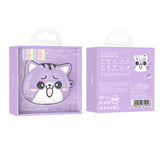 Hoco EW48 True Wireless Stereo Headset, Purple Cat