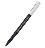 Faber Castell Felt Tip Pen, #499, 0.4MM Fine BLACK