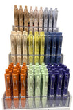 Executive Gel Pen, Clip-On, Assorted Colours, Black Ink, 0.5mm, Single Pen
