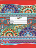 Flexible Softcover Notebook 9.75"x7.5" Ruled & Lined, 2 Quire, Assorted Patterns, Single