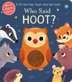 Who Said Hoot? Illustrated by Yi-Hsuan Wu