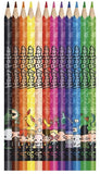 Harry Potter Coloured Pencils, 12ct