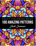100 Amazing Patterns Adult Coloring Book, Single