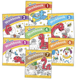 Jolly Phonics Workbooks 1-7 BY S. Lloyd, S. Wernham (Full Colour Version)