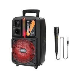 Hoco BS37 Dancer Outdoor Wireless Speaker with Mic, Black