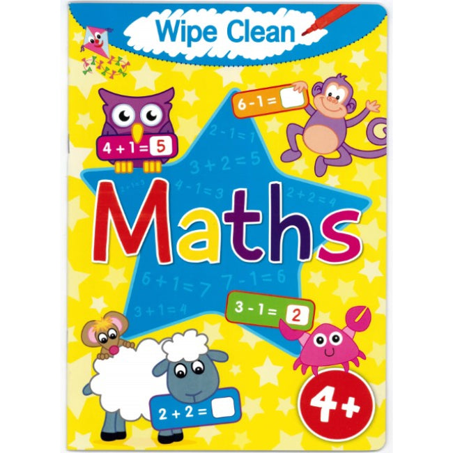 Clean Math Wipe Clean Maths - Charrans.com