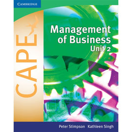 Management of Business for CAPE Unit 2 BY P. Stimpson