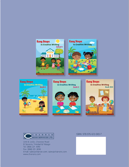 Easy Steps in Creative Writing Book 1 BY W. Lutchmansingh - Charrans.com