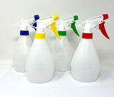 Plastic Spray Bottle, Assorted Colours, 500ml