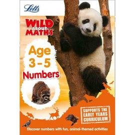 Letts: Wild About Maths, Numbers Age 3-5, BY Letts Preschool