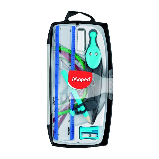 Maped, Math Set 8pc - Charrans.com