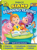 School Zone Giant Beginning Reading Workbook Ages 6-8
