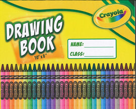 Crayola, Drawing Book, 10 x 8